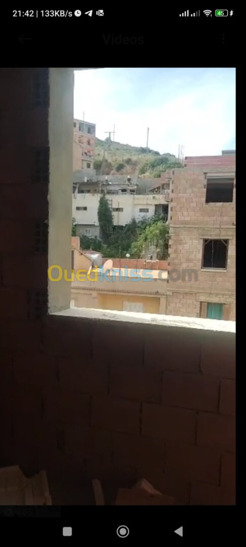 Vente Appartement F4 Béjaïa Bejaia