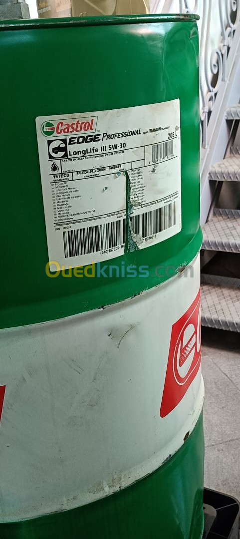 Huile moteur 5W30 LL Castrol EDGE