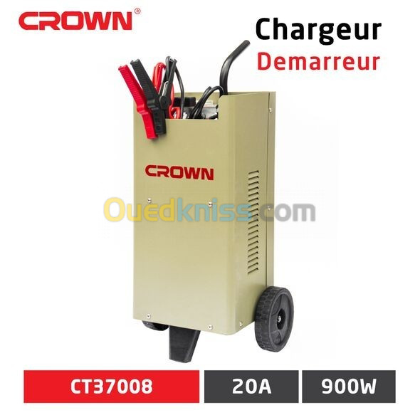 CROWN Chargeur Et Démarreur De Batterie De Voiture De Haute