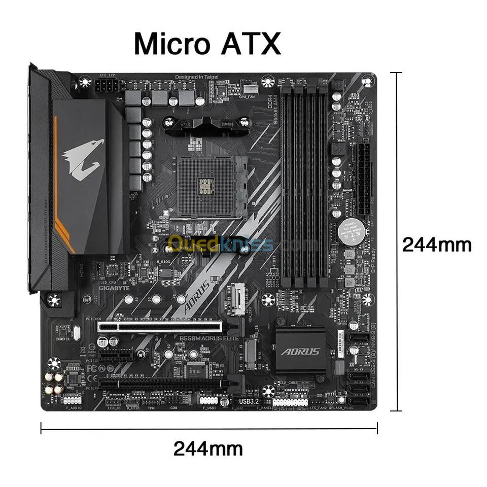 Carte mère B550M Aorus Elite AM4 PCI 4.0 neuf sous emballage 