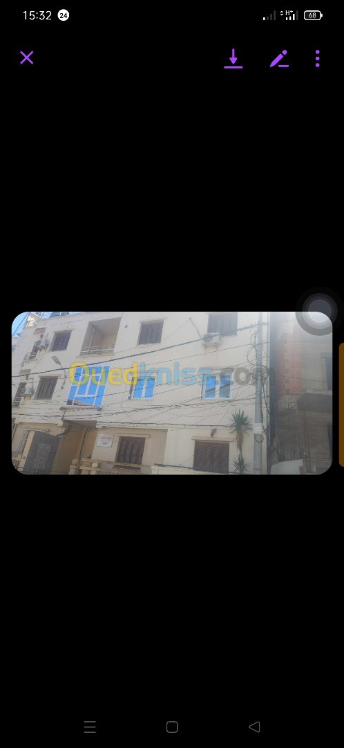 Vente Appartement F3 Alger El mouradia