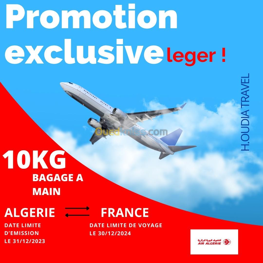 BILLET D'AVION FRANCE voyagez léger 