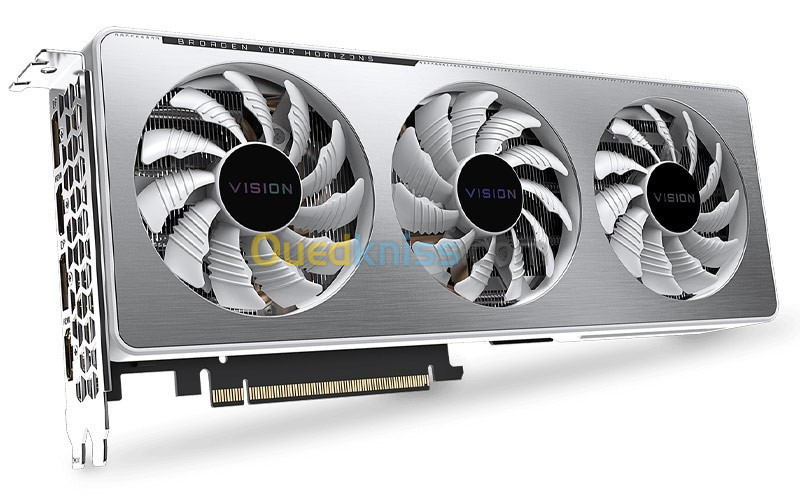 Gigabyte GeForce RTX 3060 VISION OC 12G - LHR - GDDR6 - Dual HDMI/Dual DisplayPort - PCI Express