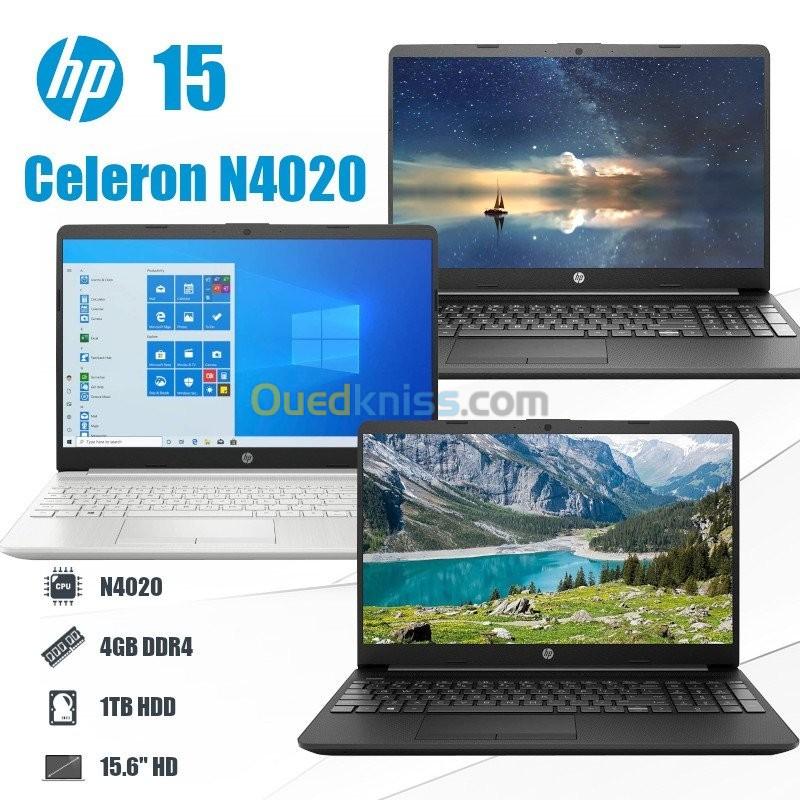 HP 15-Dw1010nk Intel Celeron N4020 4Go 1To HDD 15,6