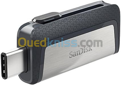 SanDisk Ultra 32 GB Dual DriveType-C USB 3.0 Flash, Silver