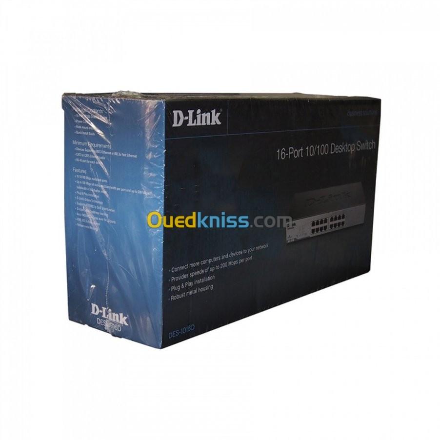 D-Link Switch 16port Gigabit DGS-1016s