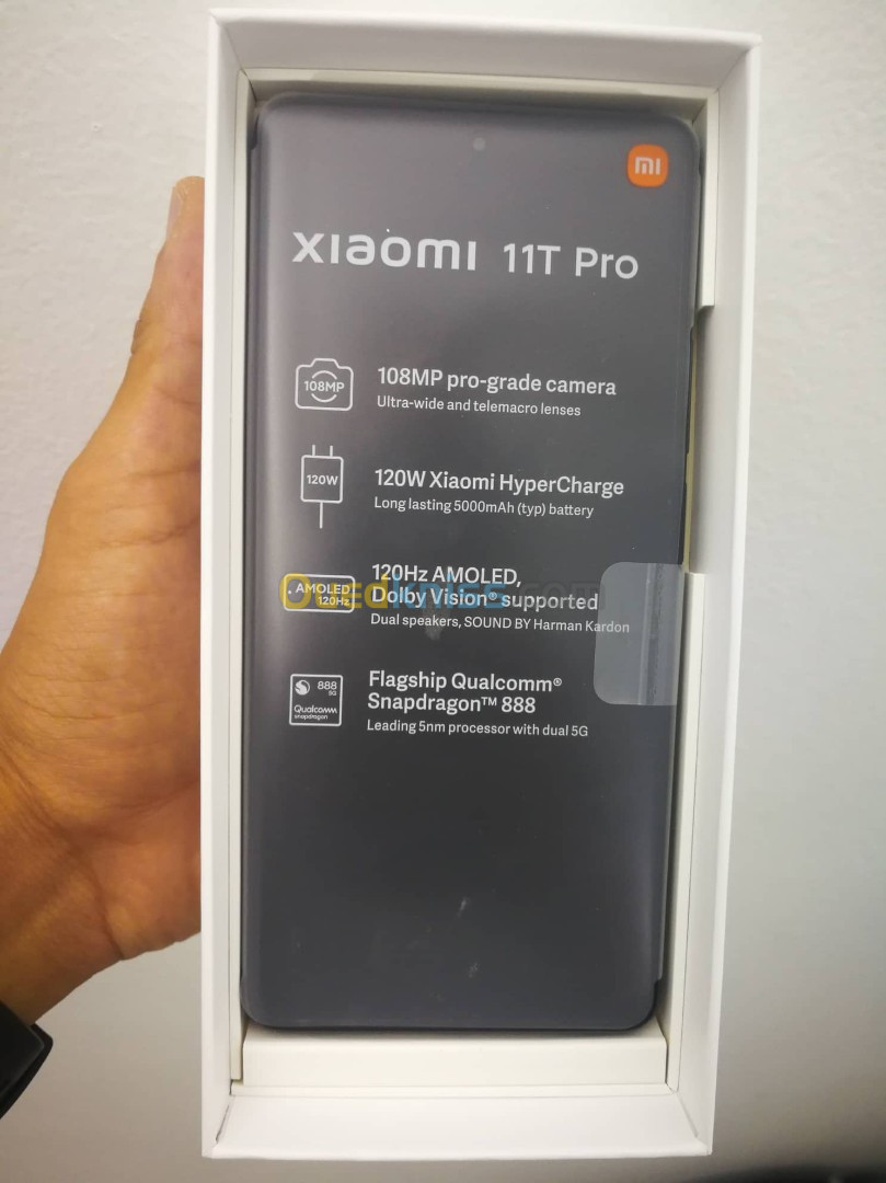 Xiaomi 11T Pro 5G - 256 Go - 8 Go - 6,67 " - 5000 MAh