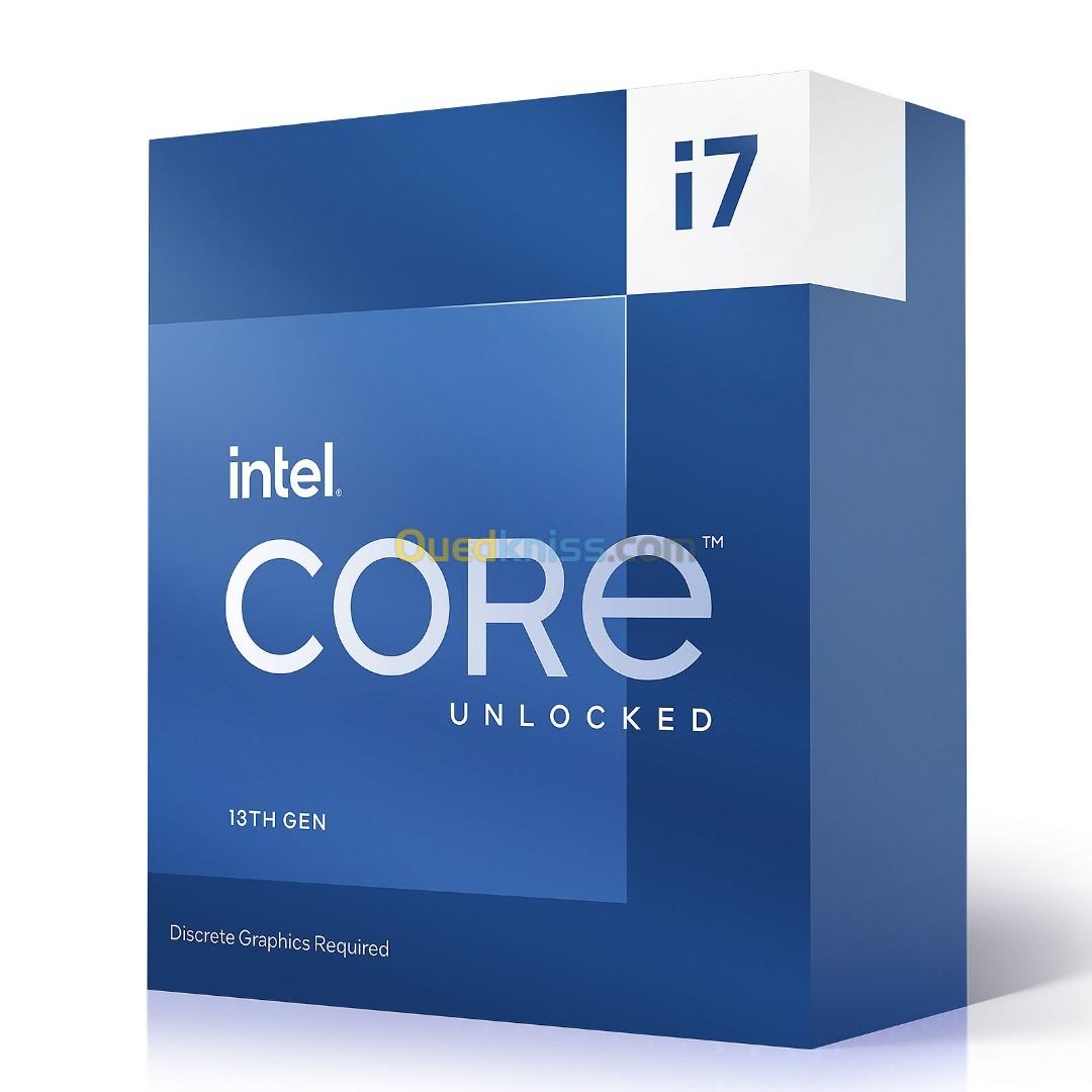 Processeur Intel Core I7-13700KF - 3.4 GHz - 5.4 GHz - 24-Threads Socket 1700 Cache L3 30 Mo