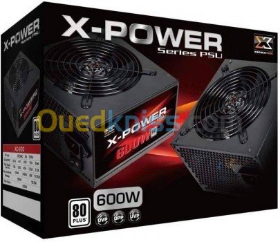 Alimentation Xigmatek X-POWER 600W 80 Plus Power Supply