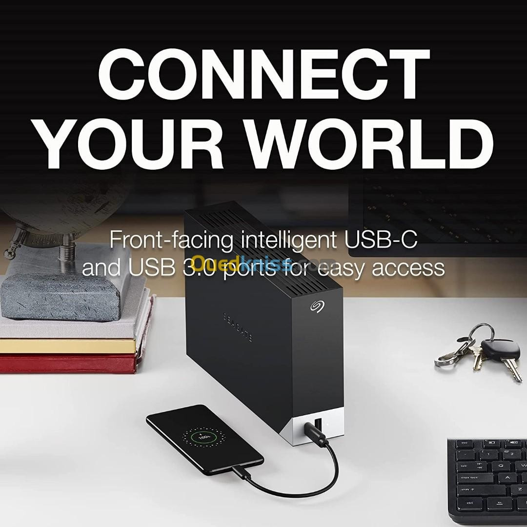Seagate One Touch Hub 10 To HDD - Disque Dur - Externe De Bureau - USB 3.2  Gen1 - Alger Algérie