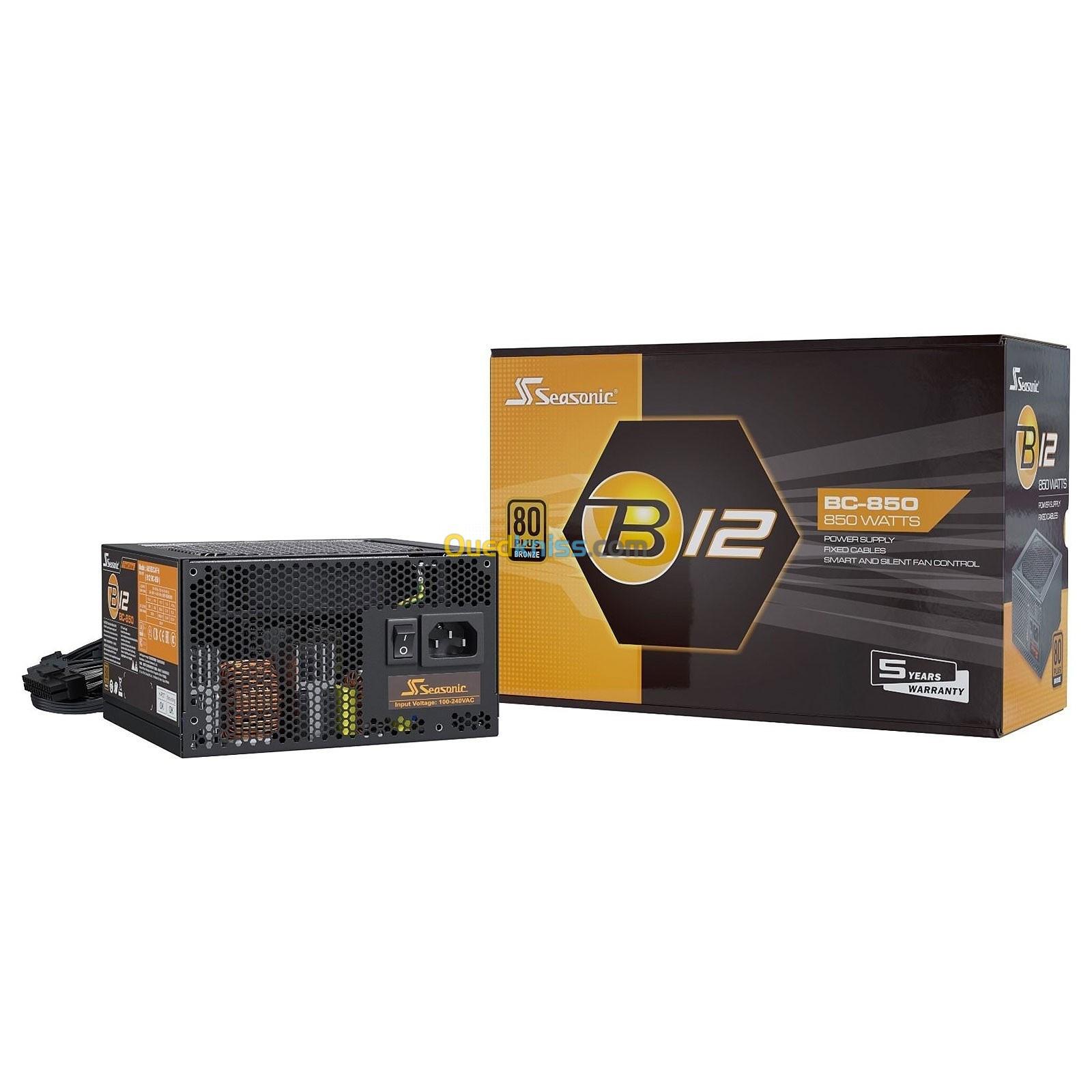 Alimentation Seasonic B12 BC-850W 80 PLUS Bronze