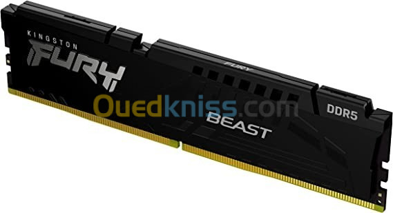 Kingston Fury Beast 16 Go DDR5 5200 MT/S Non ECC DIMM