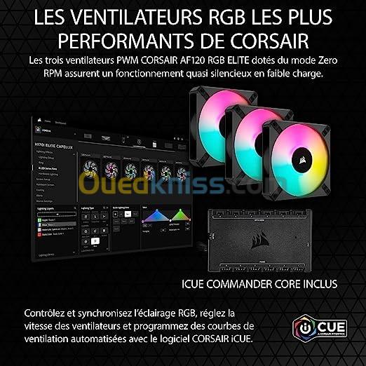 CORSAIR ICUE H150i ÉLITE CAPELLIX Refroidisseur De Processeur Liquide Compatible LGA 1700