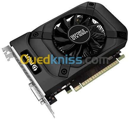 Palit GeForce GTX 1050 Ti StormX 4G 4096 MO DVI/HDMI/DISPLAYPORT - PCI EXPRESS