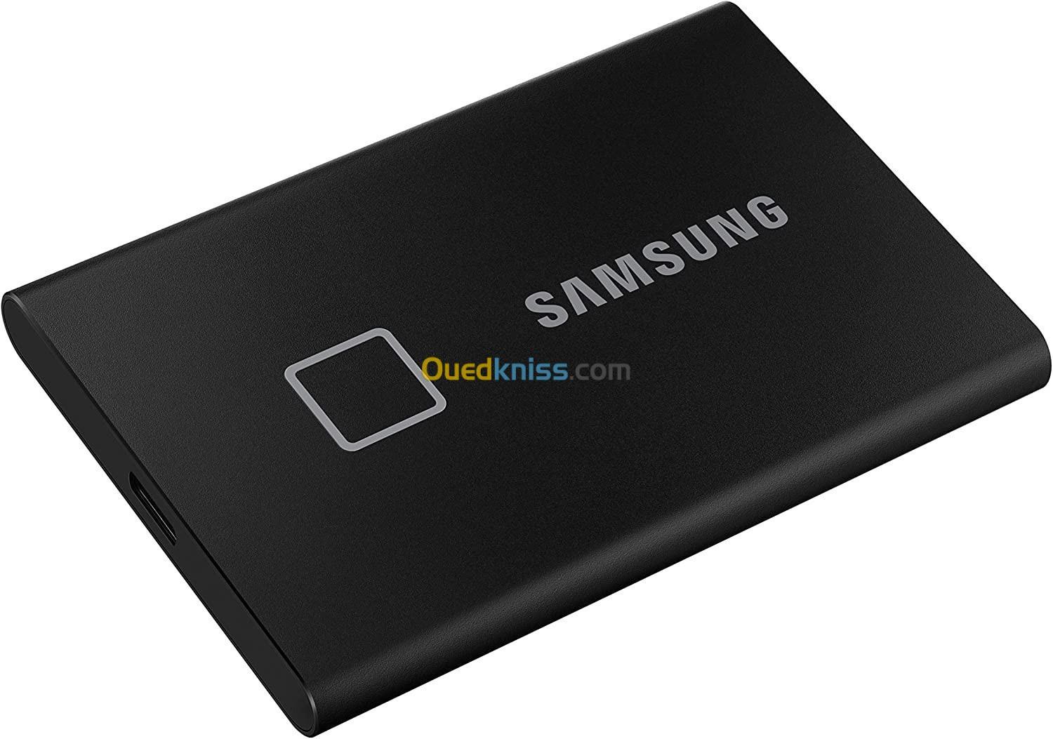 Samsung Portable SSD T7 Touch - 2TB - Externe - USB 3.2 Type C - 1050 Mo/S