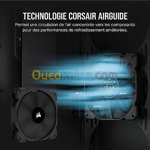 Corsair SP120 Elite Ventilateur De Boîtier Hydraulique PWM 120 Mm Avec Technologie Corsair Airguide