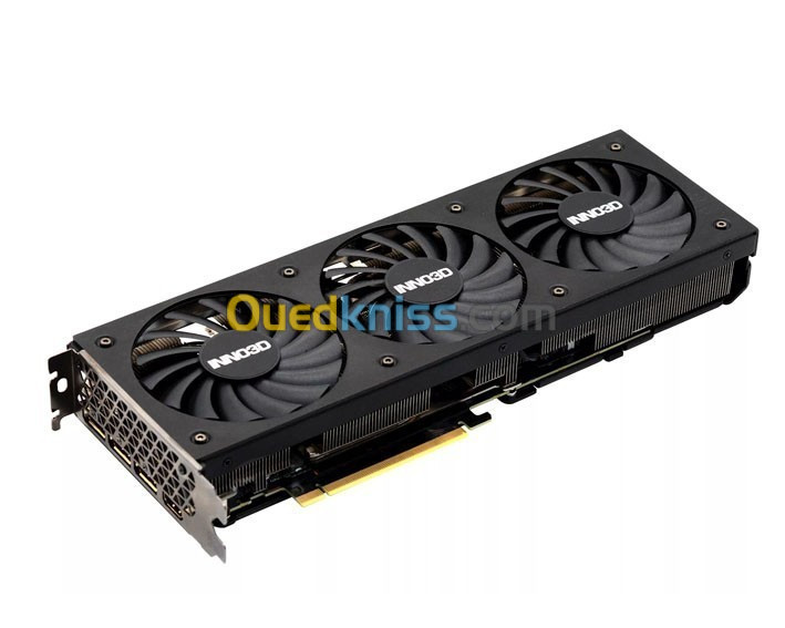 INNO3D GEFORCE RTX3060 Ti GDDR6X X3 OC - 8 Go - GDDR6X - 3xDP - HDMI -