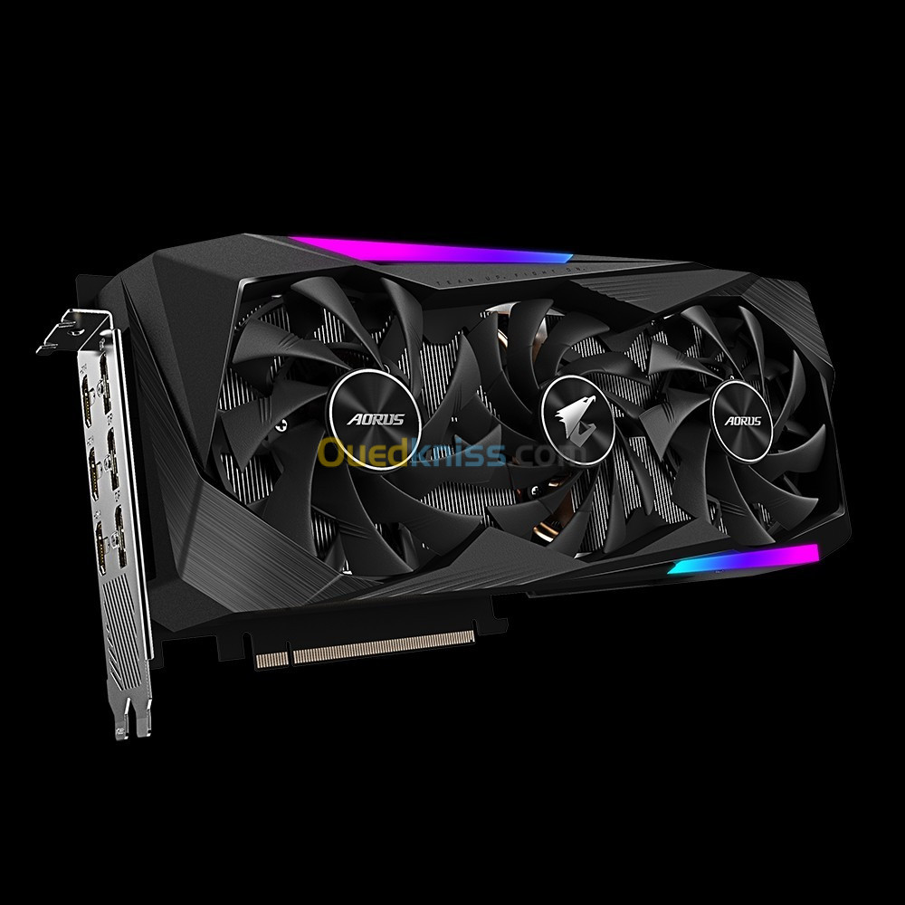 Gigabyte AORUS GeForce RTX 3070 MASTER 8G - LHR - GDDR6 - Tri HDMI/Tri DisplayPort - PCI Express