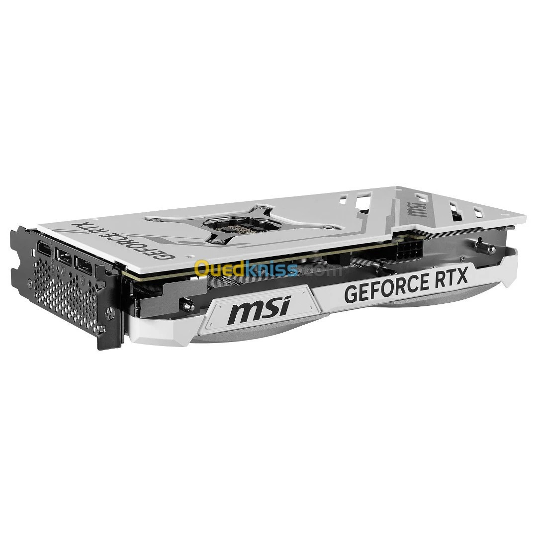 MSI GeForce RTX 4070 VENTUS 2X WHITE 12G OC - GDDR6X - 21000 MHz - 4K UHD - WHITE EDITION