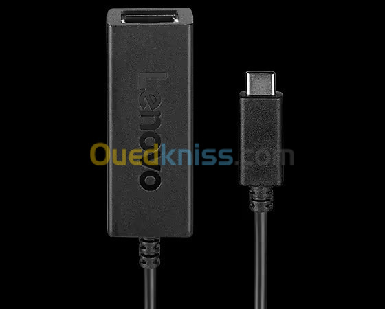 LENOVO THINKPAD ADAPTER USB-C VERS ETHERNET RJ45 - NOIR