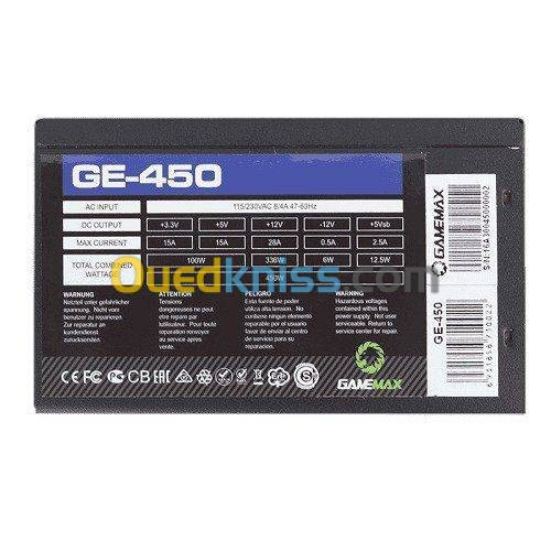 Alim GAMEMAX 450W GE-450