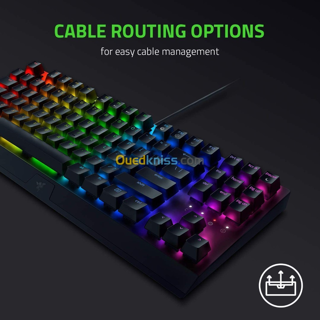 RAZER BLACKWIDOW V3 TKL - Clavier Gaming - Mécaniques Compact Avec Interrupteurs - RGB