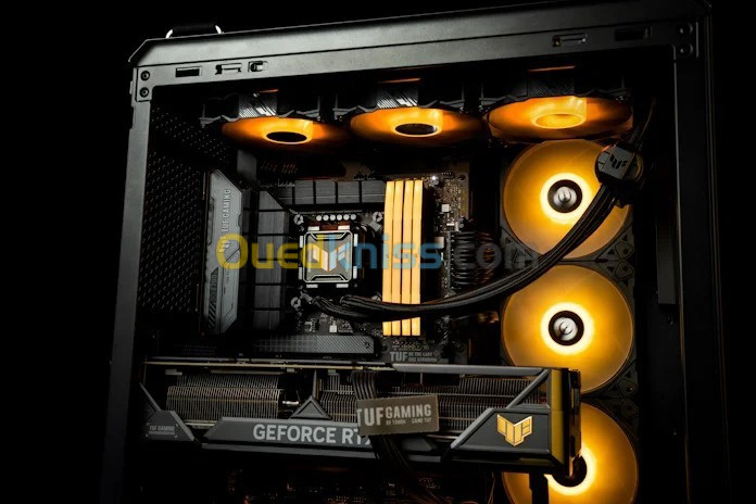 WATERCOOLING ASUS TUF GAMING LC II 360 ARGB - 3 FAN 120 MM - TUBE RENFORCÉ -MULTI SOCKET- AURA SYNC