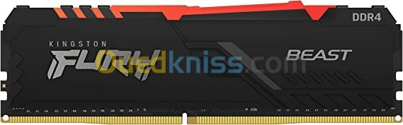 Kingston FURY Beast RGB 8 Go DDR4 3200 MHz CL16 - PC4-25600