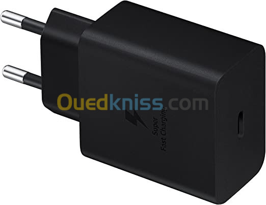 SAMSUNG Chargeur 45W Adaptateur Secteur - USB Type C To C Câble 5A - 1.8m