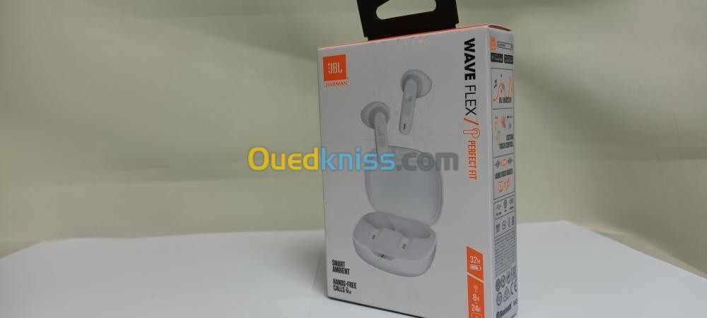 JBL Wave Flex Écouteurs Intra-Auriculaires Sans Fil - Bluetooth 5.2