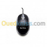 souris optique MACTECH USB classique avec roulette MT-OM12