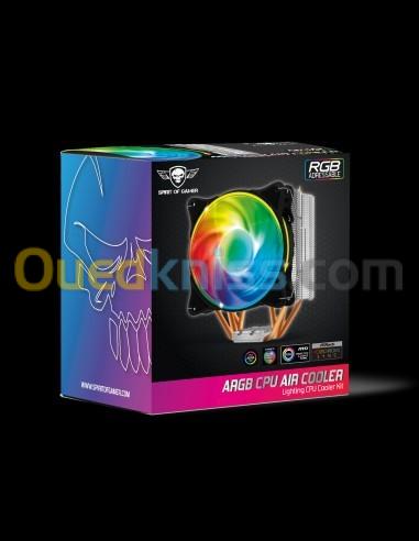 Spirit Of Gamer AirCooler 120 Mm Ventilateur De Processeur Pour Socket Intel Et AMD