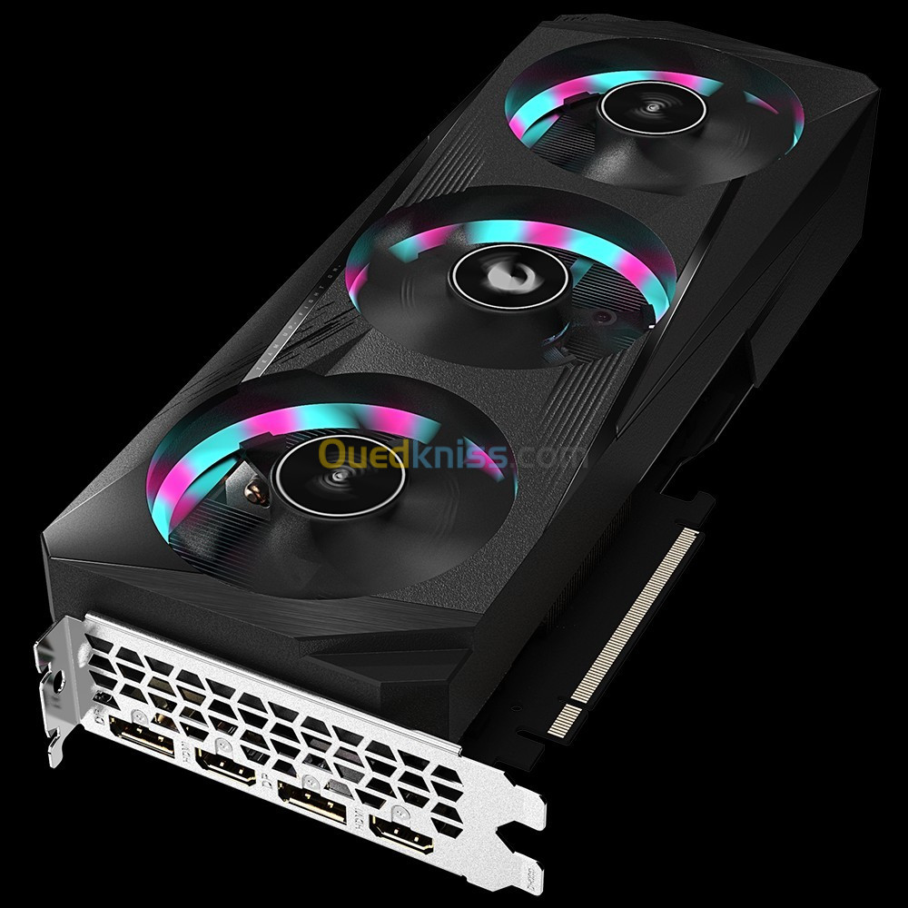 Gigabyte GeForce RTX 3060 Ti 8 Go GDDR6 Aorus Elite - PCI-E X16 4.0 Avec 2 HDMI Et 2 DisplayPort