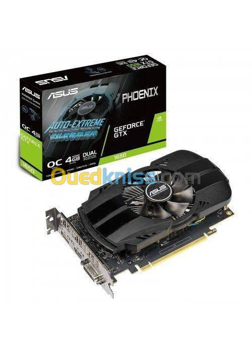 ASUS GeForce GTX 1650 Phoenix PH OC Edition - 4GB - GTX1650-O4G