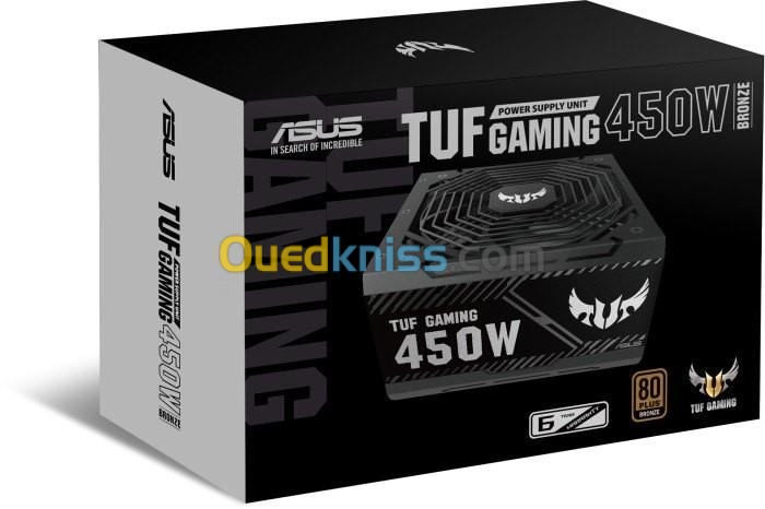 Alimentation ASUS TUF GAMING 450B 80 PLUS Bronze 450W ATXEPS 12V - Ventilateur 135 Mm