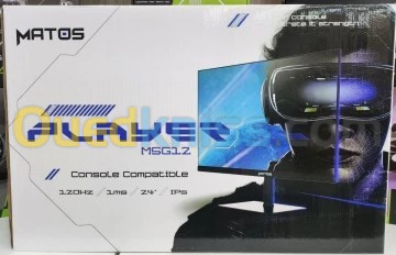 ECRAN MATOS PLAYER MSG12 - 24" -120HZ - IPS PANEL -1ms - XBOX & PC - EYE PROTECTION - 95% SRGB -NOIR