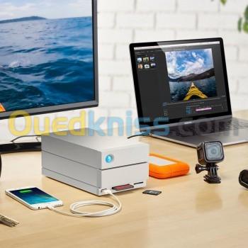 LaCie 2big Dock Thunderbolt 3 - 20 To Système De Stockage RAID Professionnel