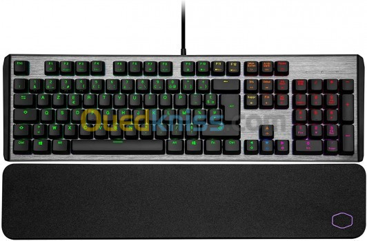 Cooler Master CK550 V2 Clavier Mécanique Gamer - Switches TTC Rétro-Éclairage RGB-Repose-Poignets