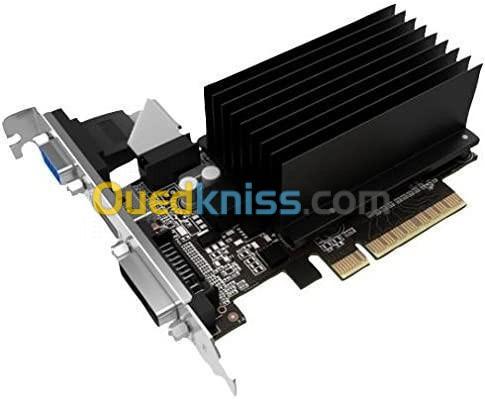 PALIT GeForce GT730 - 2 Go DDR3 - 64B - PCI-Ex 2.0 - DVI - HDMI