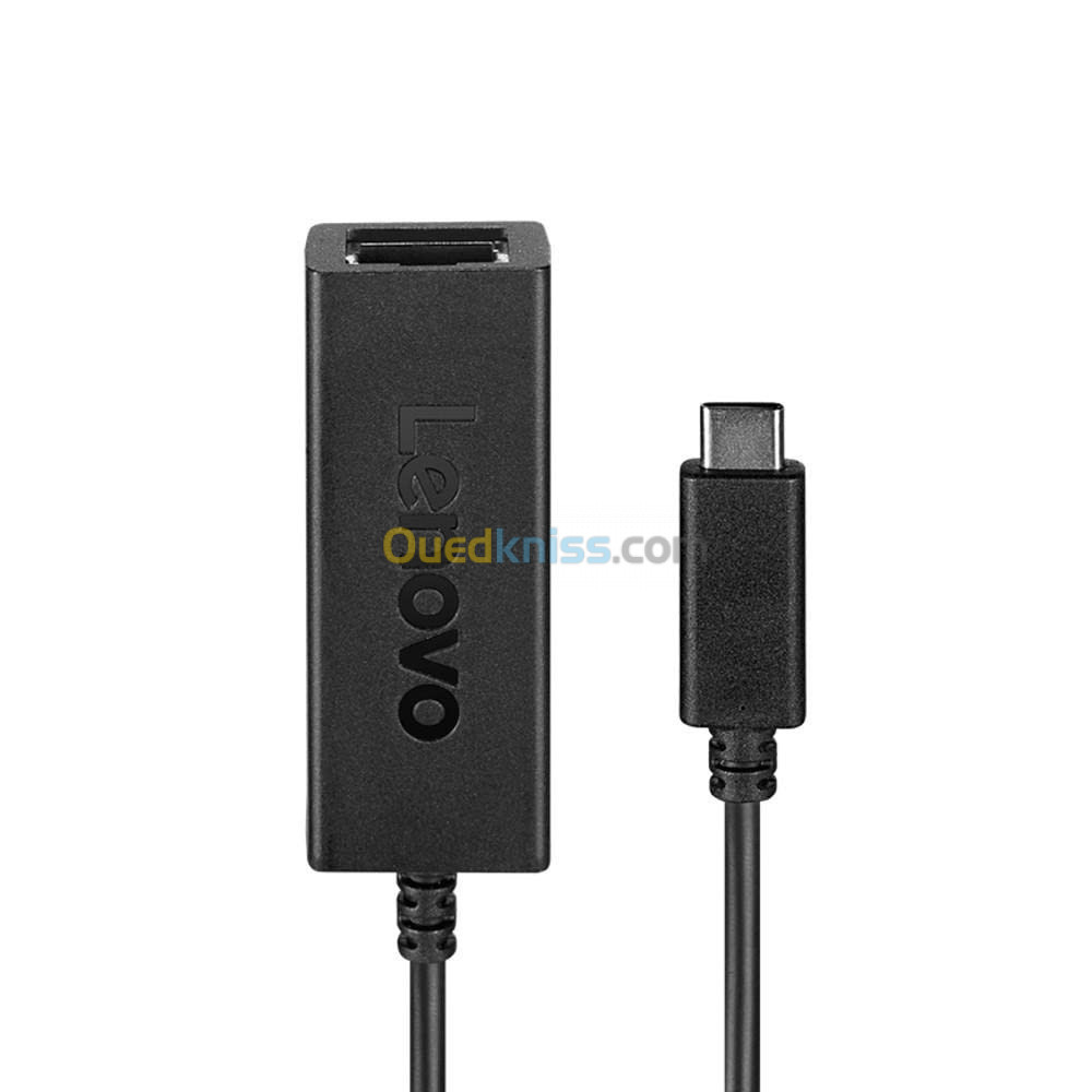 LENOVO THINKPAD ADAPTER USB-C VERS ETHERNET RJ45 - NOIR