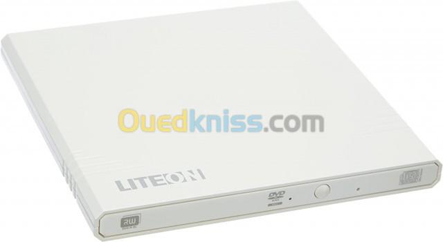 LiteOn EBAU108 - Graveur DVD / M-Disc Externe Ultra Slender - Ultra Chic - USB