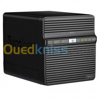 Synology DiskStation DS418j Barebone Serveur NAS 4 Baies Hautes Performances