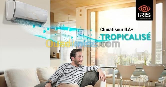 Climatiseur IRIS 12000 TROPICAL ILA+