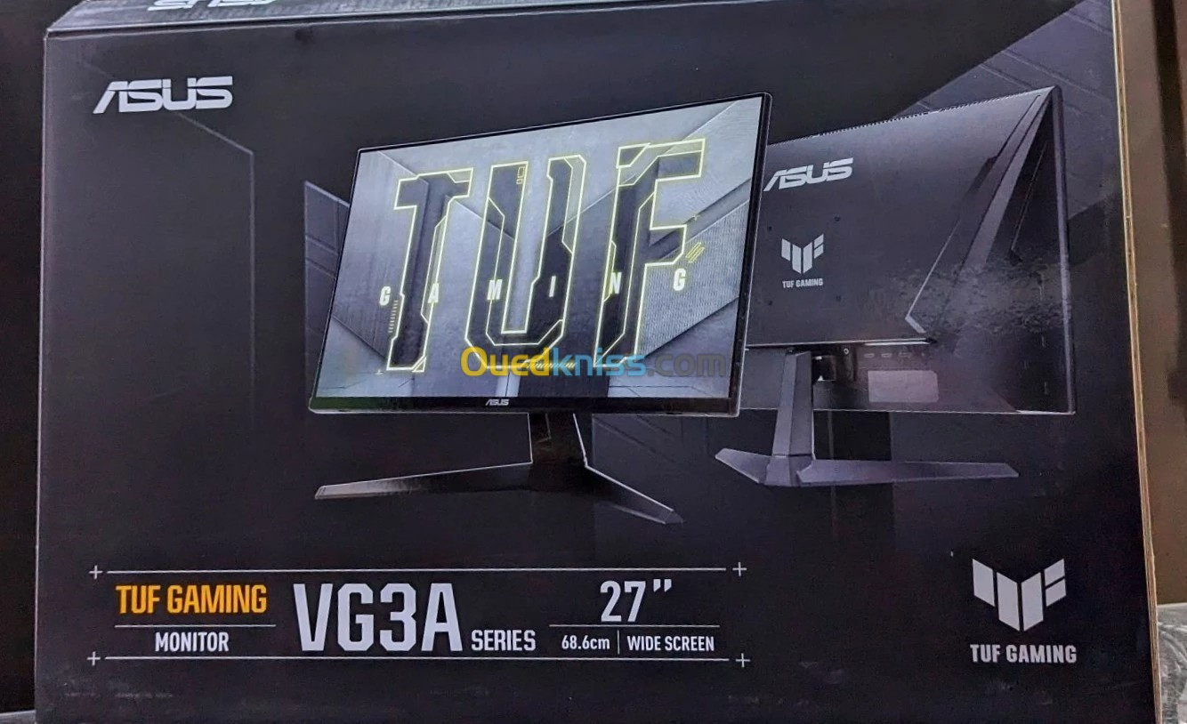 Ecran Asus Tuf Gaming VG279QL3A - 27" 1080p FHD - IPS - 1ms - 180Hz - 1920x1080 - FreeSync & G-SYNC