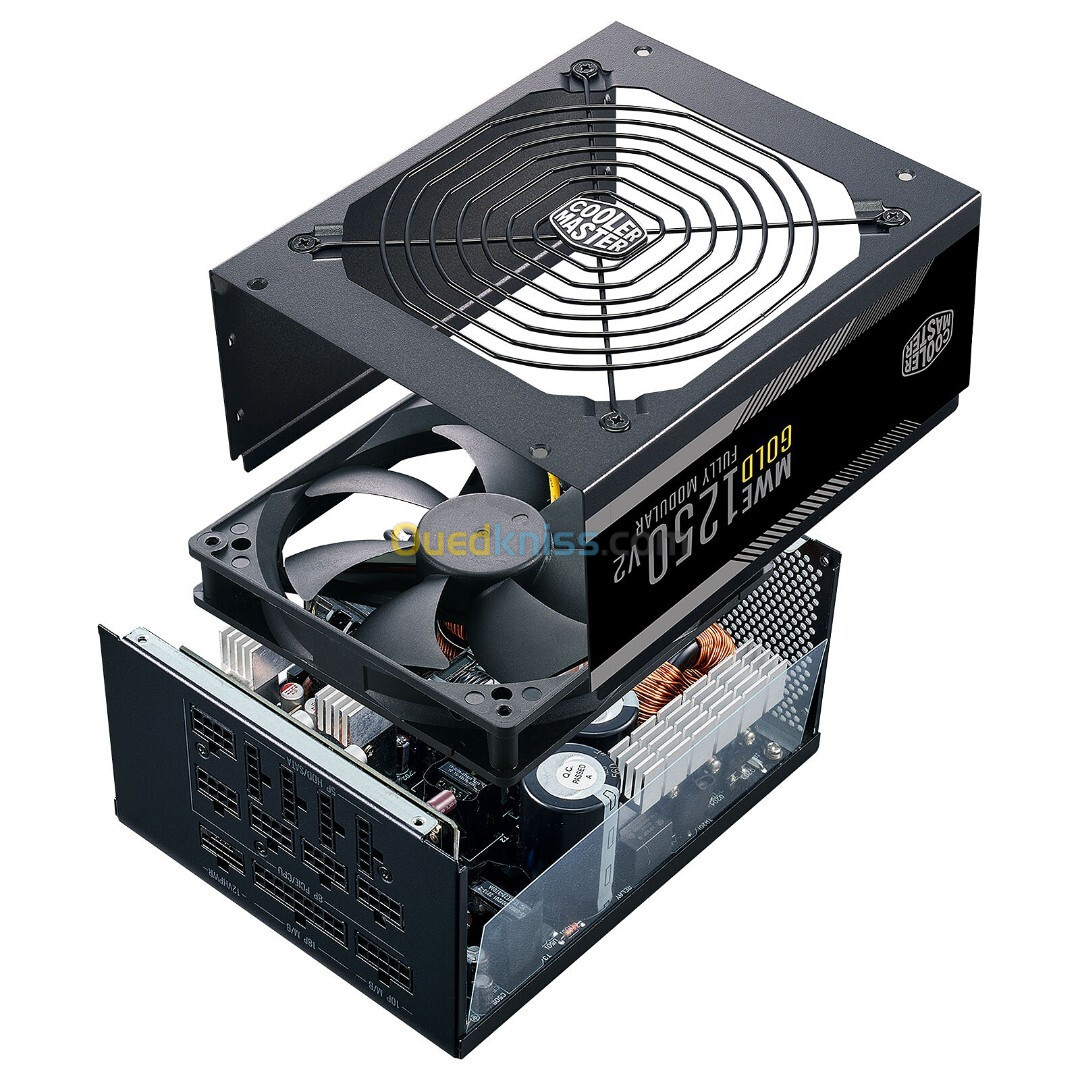 COOLER MASTER MWE GOLD 1250W V2 - ALIMENTATION 80 PLUS GOLD - MODULAIRE - STCM - ATX 3.0 - PCI-E 5.0