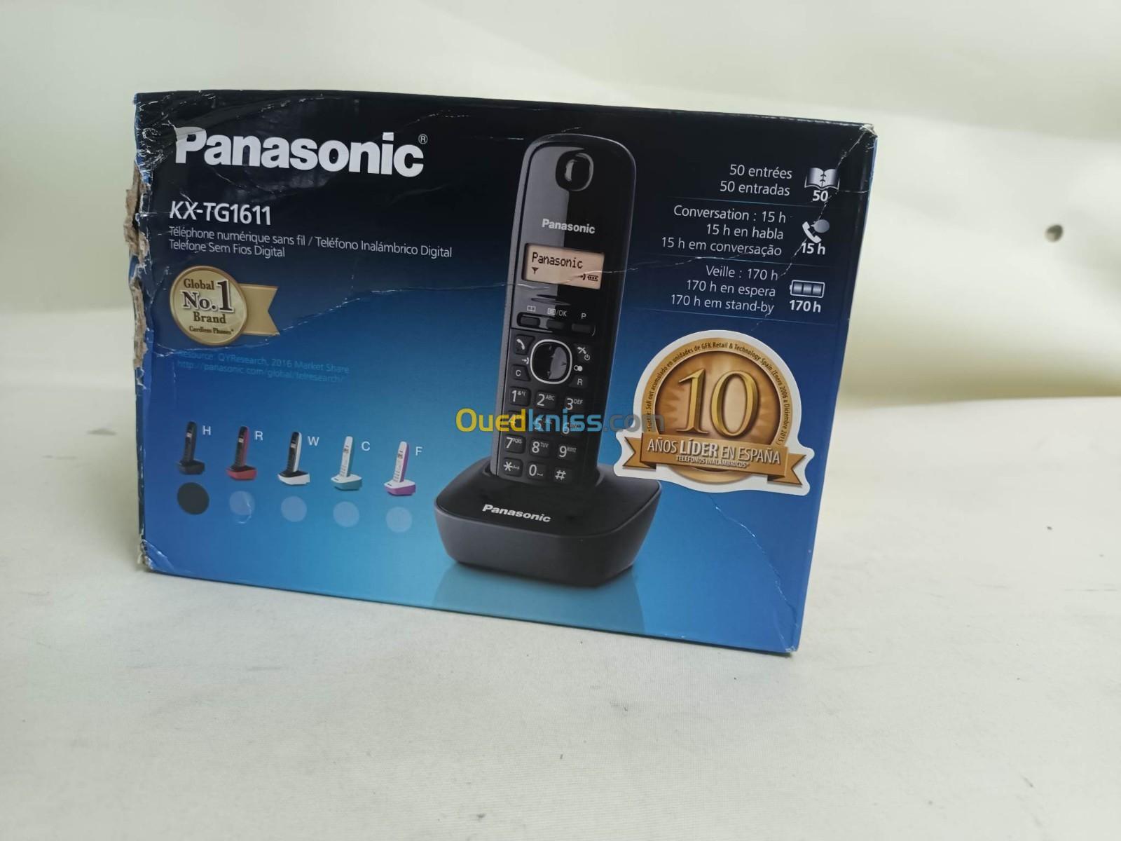 Panasonic KX-TG1611 Téléphone sans fil