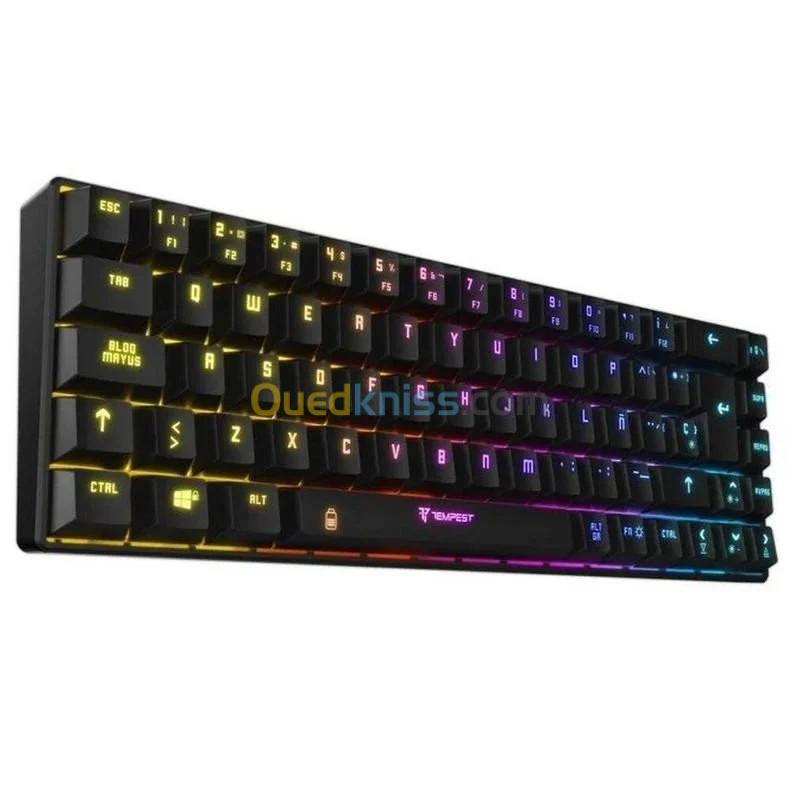 Tempest K20 Beast RGB Clavier Gaming Mécanique Noir