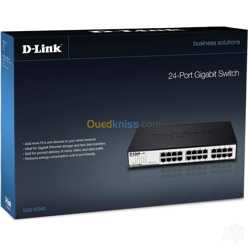 D-Link Switch 24 Port Gigabit DGS-1024