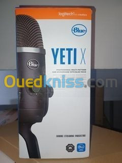 Logitech By Blue Yeti X MICROPHONE USB PROFESSIONNEL POUR LE GAMING, LE STREAMING ET LE PODCASTING