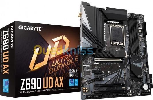 Carte Mère Gigabyte Z690 UD AX - ATX Socket 1700 Intel Z690 Express - 4x DDR5 - M.2 PCIe 4.0